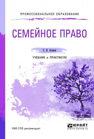 Семейное право. Учебник и практикум для СПО фото книги