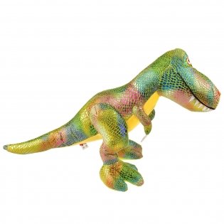 Игрушка мягконабивная "Динозаврик Икки", блестящий фото книги 3