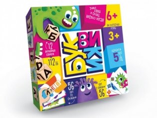 Настольная игра "Буквики" фото книги