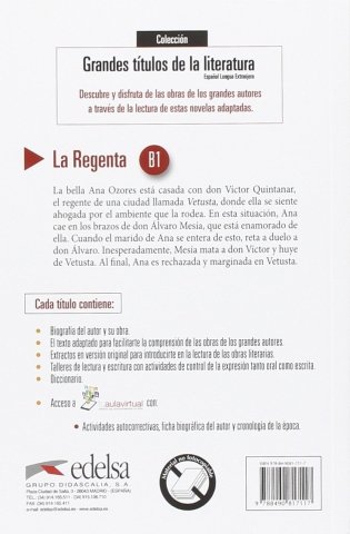 Grandes Titulos De La Literatura: La Regenta (B1) фото книги 2