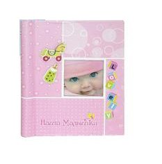Фотокнига "Our baby 4", в коробке, 26x28 см (розовая) фото книги