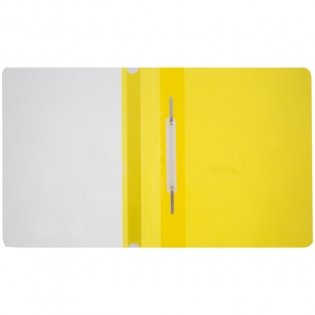 Папка-скоросшиватель "Berlingo", А5, 180 мкм, желтая фото книги 2