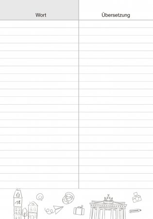 Deutsch Vokabelheft фото книги 7