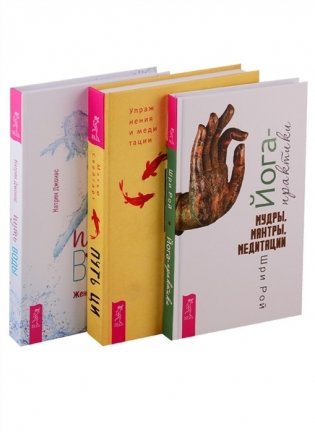 Путь воды. Путь Ци. Йога-практики (комплект из 3 книг) (количество томов: 3) фото книги
