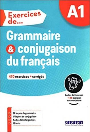 Exercices de Grammaire et conjugaison A1 фото книги