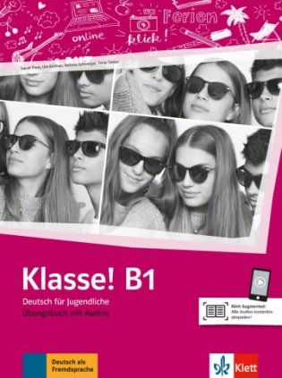 Klasse! B1. Uebungsbuch mit Audios online фото книги
