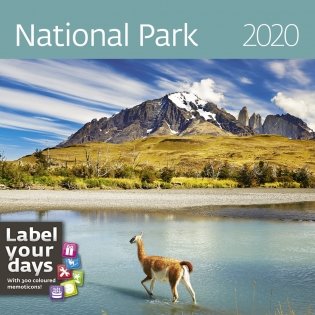 National Parks (Национальные парки). Календарь-органайзер на 2020 год фото книги