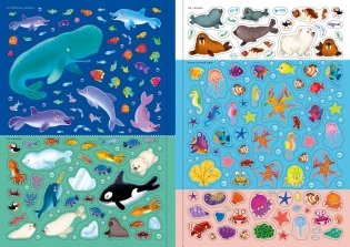 600 наклеек. Подводный мир фото книги 5