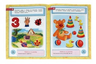Цифры и счет. Рабочая тетрадь. Годовой курс. Школа Жуковой 2-3 года фото книги 3