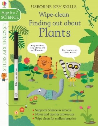 Wipe-Clean Finding Out About Plants. Age 6 to 7 фото книги