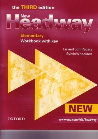 New Headway Elementary (Workbook with key) фото книги
