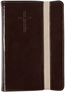 Библия (048TINP) коричневая фото книги