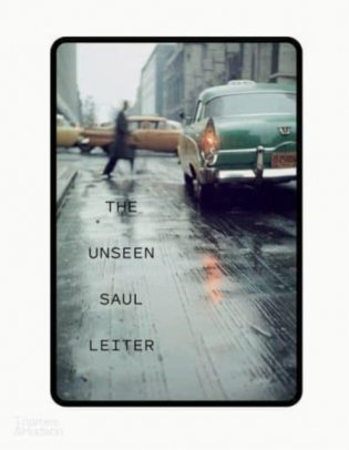 The Unseen Saul Leiter: with 76 color slides фото книги