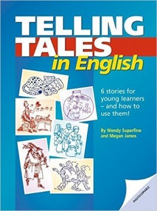 Telling Tales in English Book: Using Stories with Young Learners (+ CD-ROM) фото книги