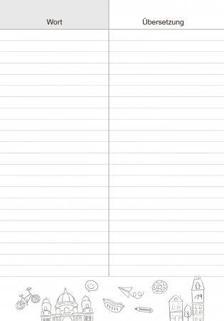 Deutsch Vokabelheft фото книги 8