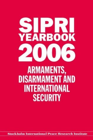 Sipri Yearbook 2006 фото книги
