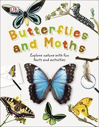 Butterflies and Moths. Explore Nature with Fun Facts and Activities фото книги