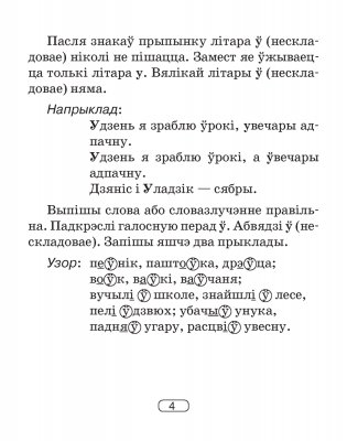 Беларуская мова. 2–4 класы. Памяткі для работы над памылкамі фото книги 5