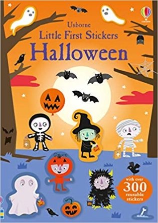 Little First Stickers Halloween фото книги