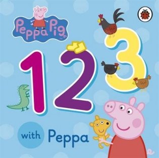 123 with Peppa фото книги