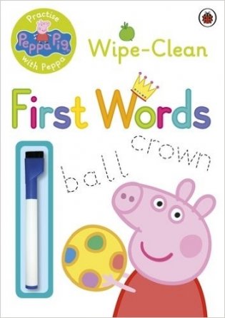 Peppa Pig: Practise with Peppa - Wipe-Clean First Words фото книги