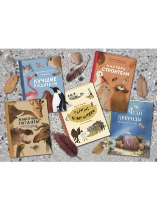 Подарочный набор "Эти удивительные животные" (количество томов: 5) фото книги 3