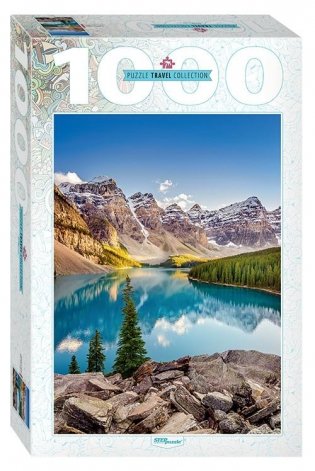 Пазл "Озеро в горах", 1000 элементов фото книги