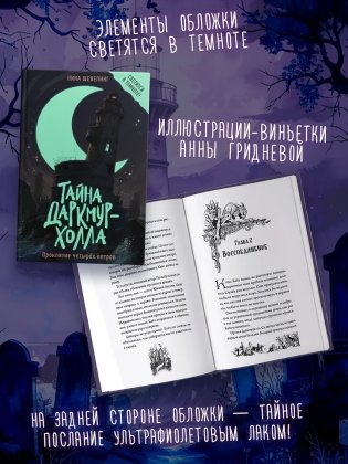 Тайна Даркмур-Холла. Проклятие четырёх ветров фото книги