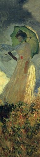 Закладка с резинкой. Клод Моне. Женщина с зонтиком фото книги