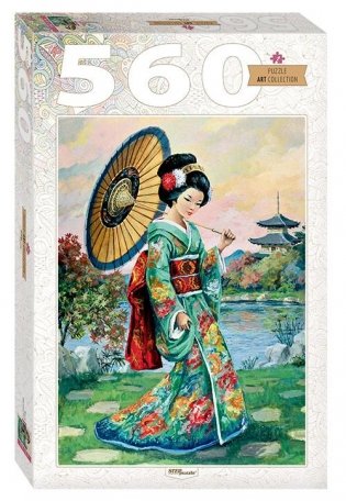 Пазл "Японка", 560 элементов фото книги
