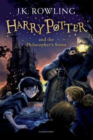 Harry Potter 1 and the Philosopher's Stone фото книги