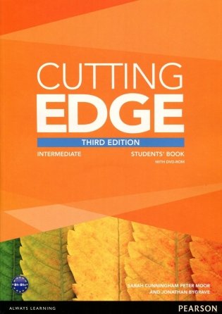 Cutting Edge. Intermediate Student's Book (+ DVD) фото книги