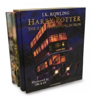 Harry Potter. The Illustrated Collection (количество томов: 3) фото книги