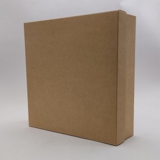 Коробка подарочная 25х25х8 см (крафт) фото книги