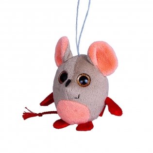 Мягкая игрушка "Глазастик мышка" фото книги