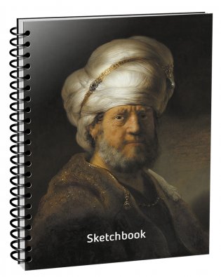 Скетчбук "Рембрандт. Портрет мужчины в восточном костюме" А5 (Арт. 06769) фото книги