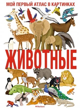 Животные. Мой первый атлас в картинках фото книги