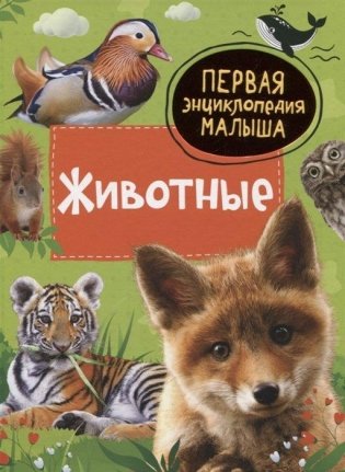 Животные. Первая энциклопедия малыша фото книги