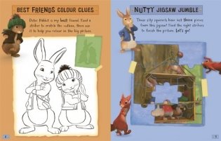 Peter Rabbit Animation. Sticker Book фото книги 2