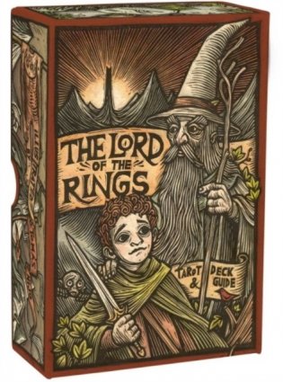 Lord of the rings tarot and guidebook фото книги