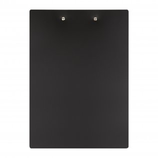 Планшет с зажимом СТАММ А4, 1000 мкм, пластик, черный фото книги 5