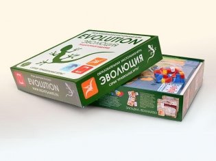 Настольная игра "Эволюция. Подарочный набор. 3 выпуска игры + 18 новых карт" фото книги 2