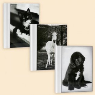 Фотоальбом "Animals black&white" (20 листов) фото книги