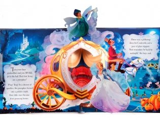 Pop-Up Fairy Tales Cinderella фото книги 2