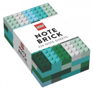 LEGO® Note Brick (Blue-Green) фото книги