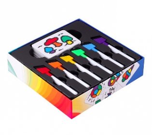 Настольная игра "Скоростные цвета" (квадратная коробка) фото книги 3