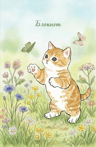 Блокнот с котом. Лови момент (А5, мягкая обложка, 64 л.) фото книги