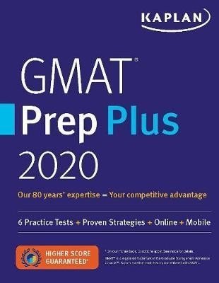 GMAT Prep Plus 2020. 6 Practice Tests + Proven Strategies + Online + Mobile фото книги