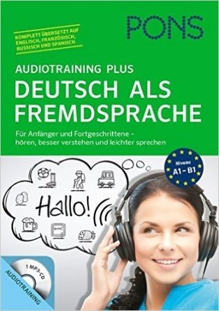 PONS Audiotraining Plus Deutsch als Fremdsprache фото книги