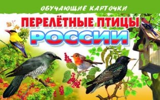 Обучающие карточки "Перелетные птицы России" фото книги